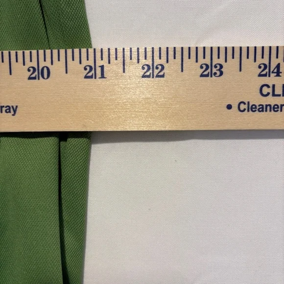 NWT Nike Mens Large Dri-FIT Ribbed Collar Standart Fit Solid Green Golf Polo - Picture 8 of 9